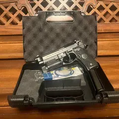 Beretta M9A1 9mm w/ Insight M3 Light & Original Case - photo 1