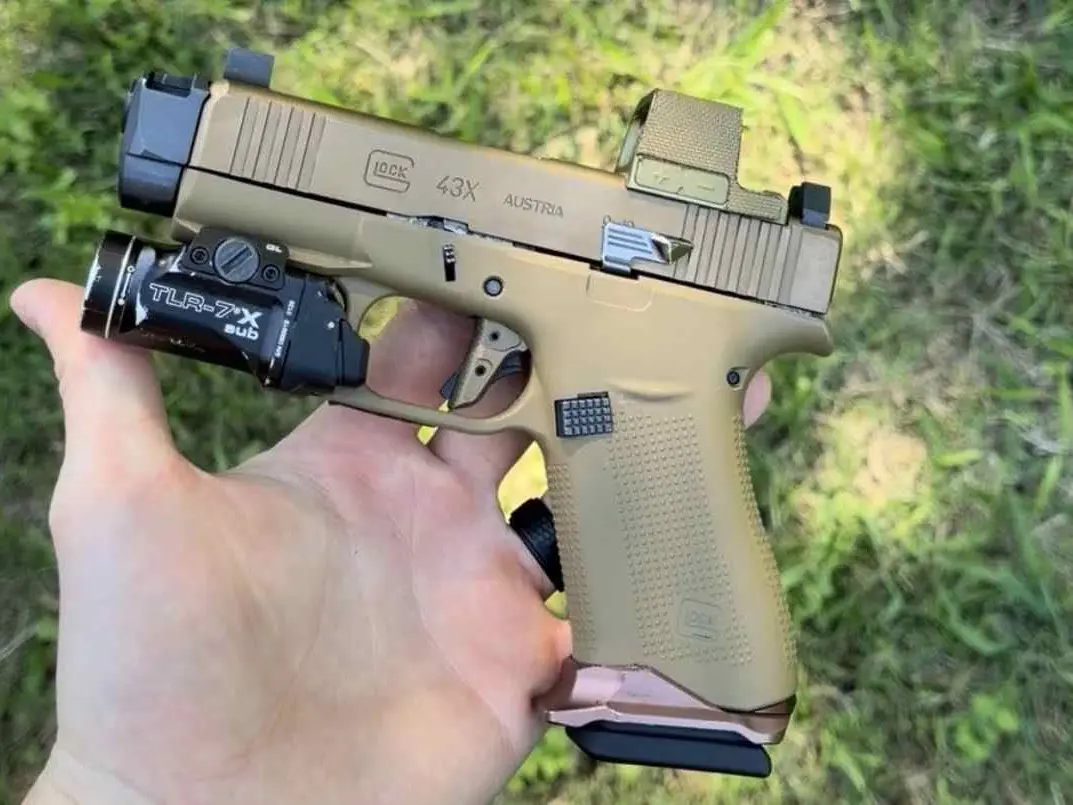 Glock 43X MOS w/ Radian Ramjet, Red Dot, TLR-7X & Extras - photo 2