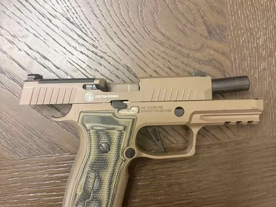 SIG Sauer Custom Works P320 Scorpion 9mm w/ 3 Magazines - photo 3