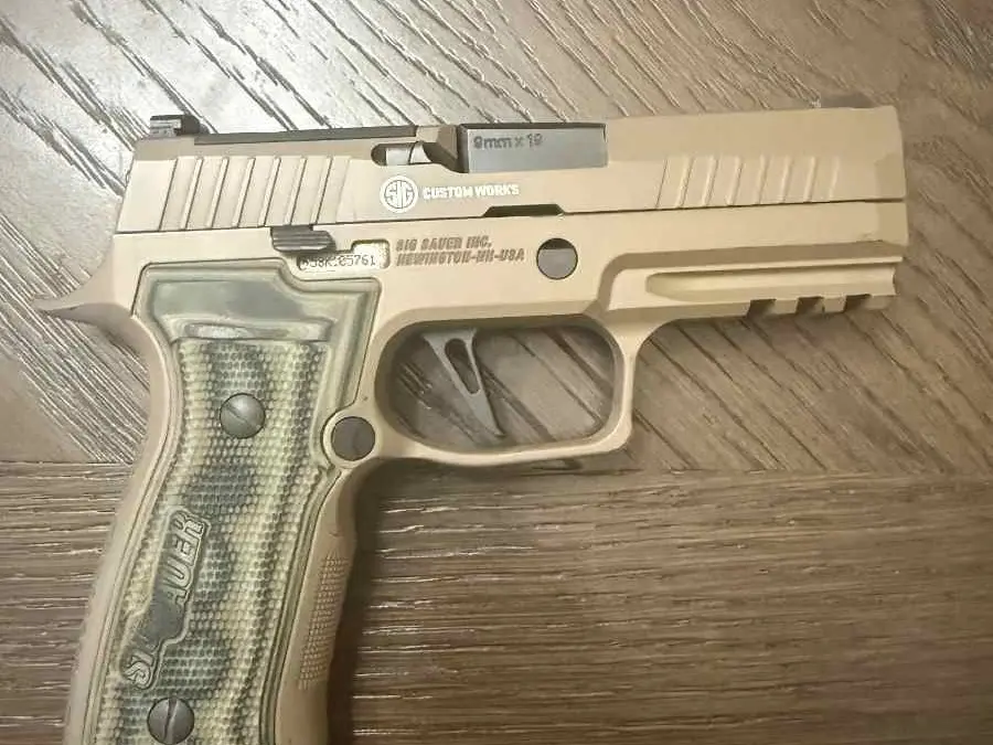 SIG Sauer Custom Works P320 Scorpion 9mm w/ 3 Magazines