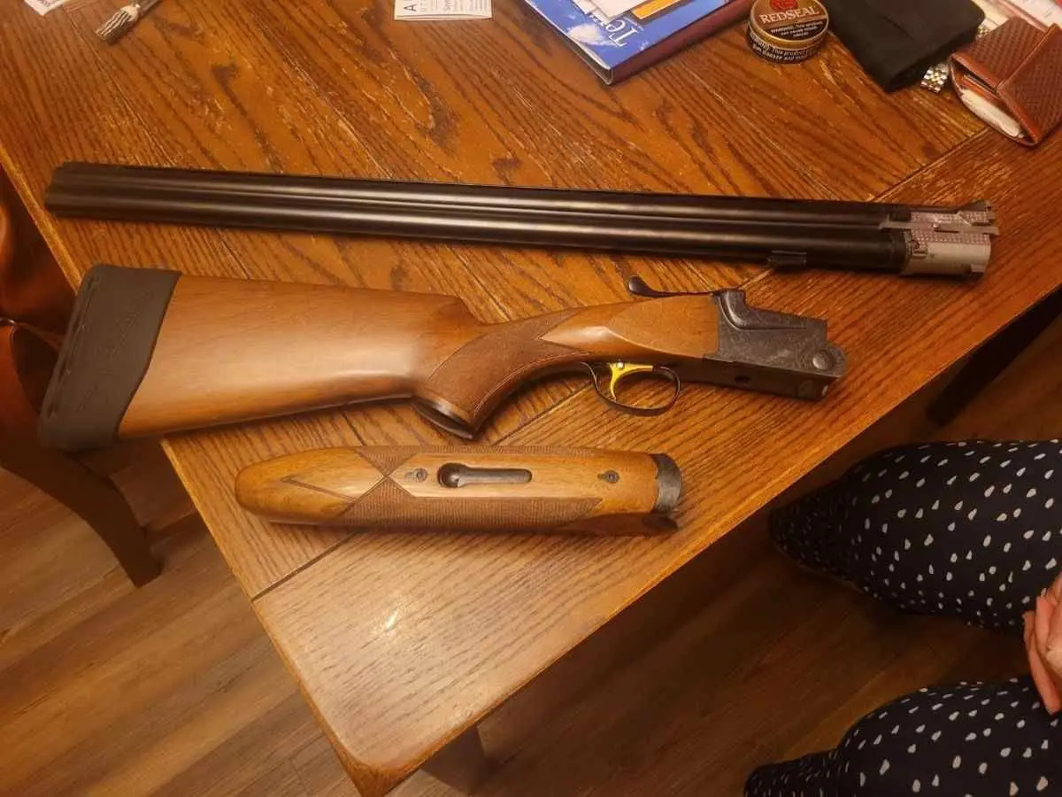 SKB Ithaca 500 Over/Under Shotgun — Excellent Working Condition