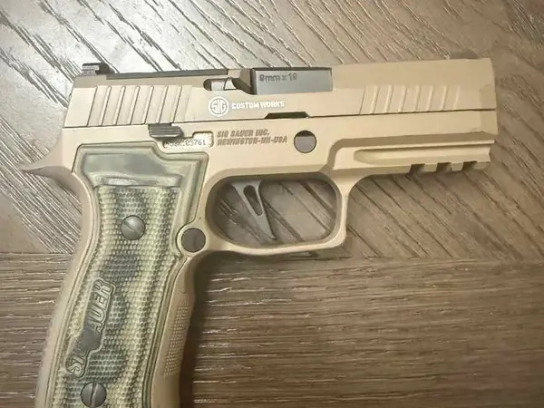 SIG Sauer Custom Works P320 Scorpion 9mm w/ 3 Magazines